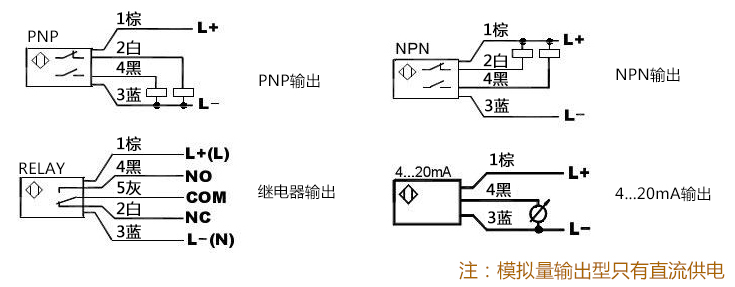 熱導式流量開關(guān)接線圖 熱導式流量開關(guān)接線圖