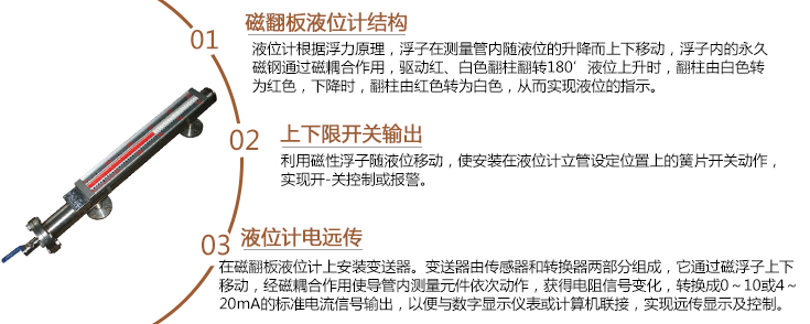 磁翻板液位計(jì)的結(jié)構(gòu)特點(diǎn) 磁翻板液位計(jì)的結(jié)構(gòu)特點(diǎn)